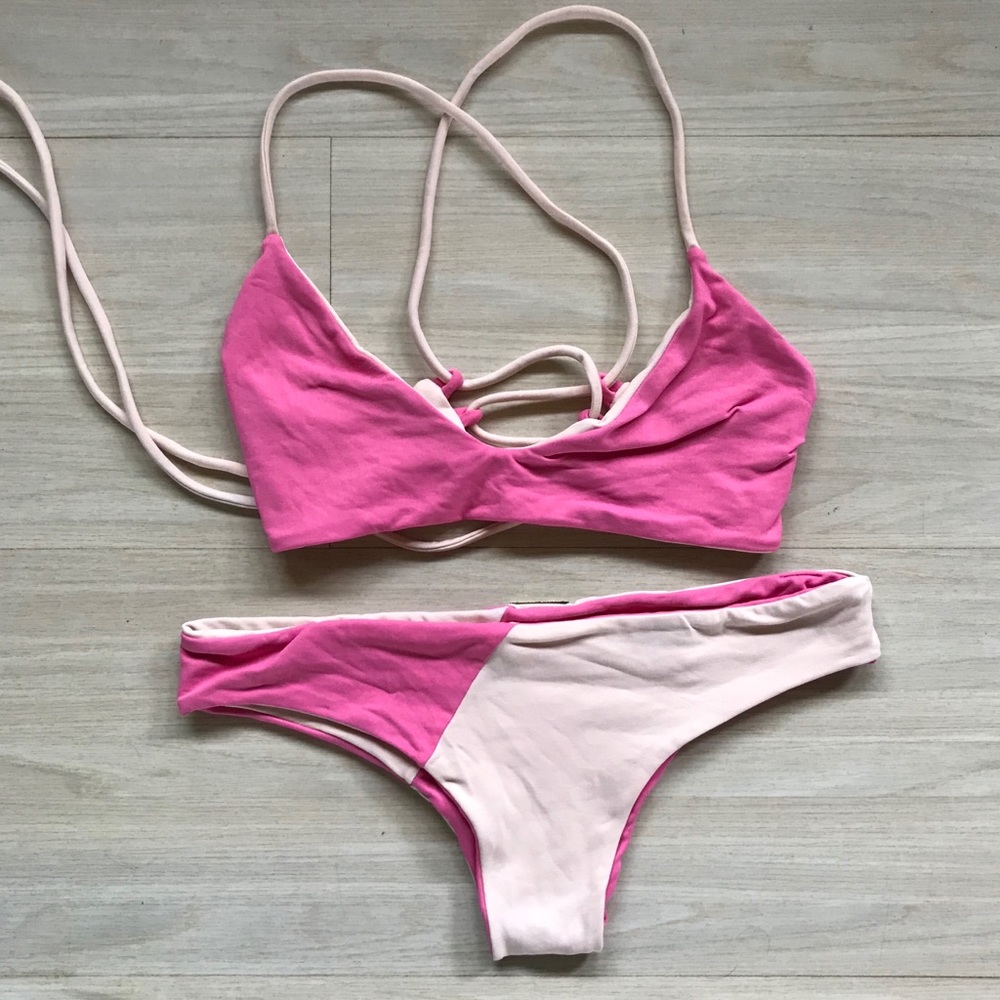 San Lorenzo reversible bikini sz M